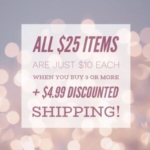 ⭐️NEW 3/$30 CLEARANCE SALE!⭐️